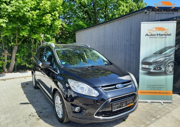 ford grand c-max wielkopolskie Ford Grand C-MAX cena 29999 przebieg: 164000, rok produkcji 2014 z Marki